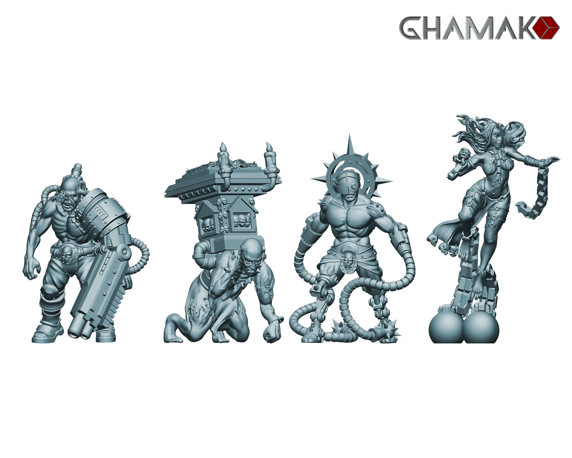Inquisitions-Handlanger (4 Modelle) Inquisitions-Handlanger (4 Modelle)