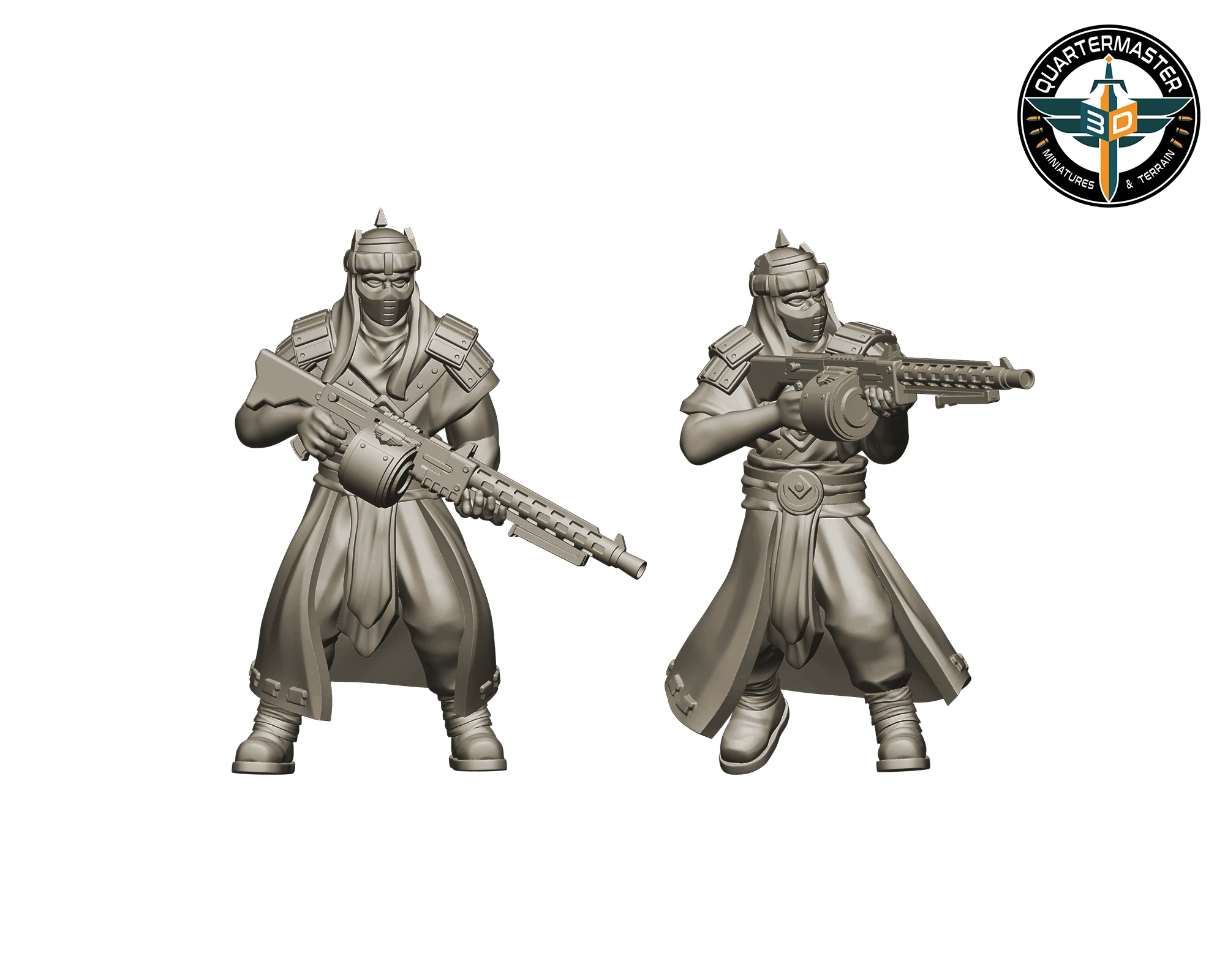 Kobra-Kult Wächter mit MGs (2 Modelle) Kobra-Kult Wächter mit MGs (2 Modelle)