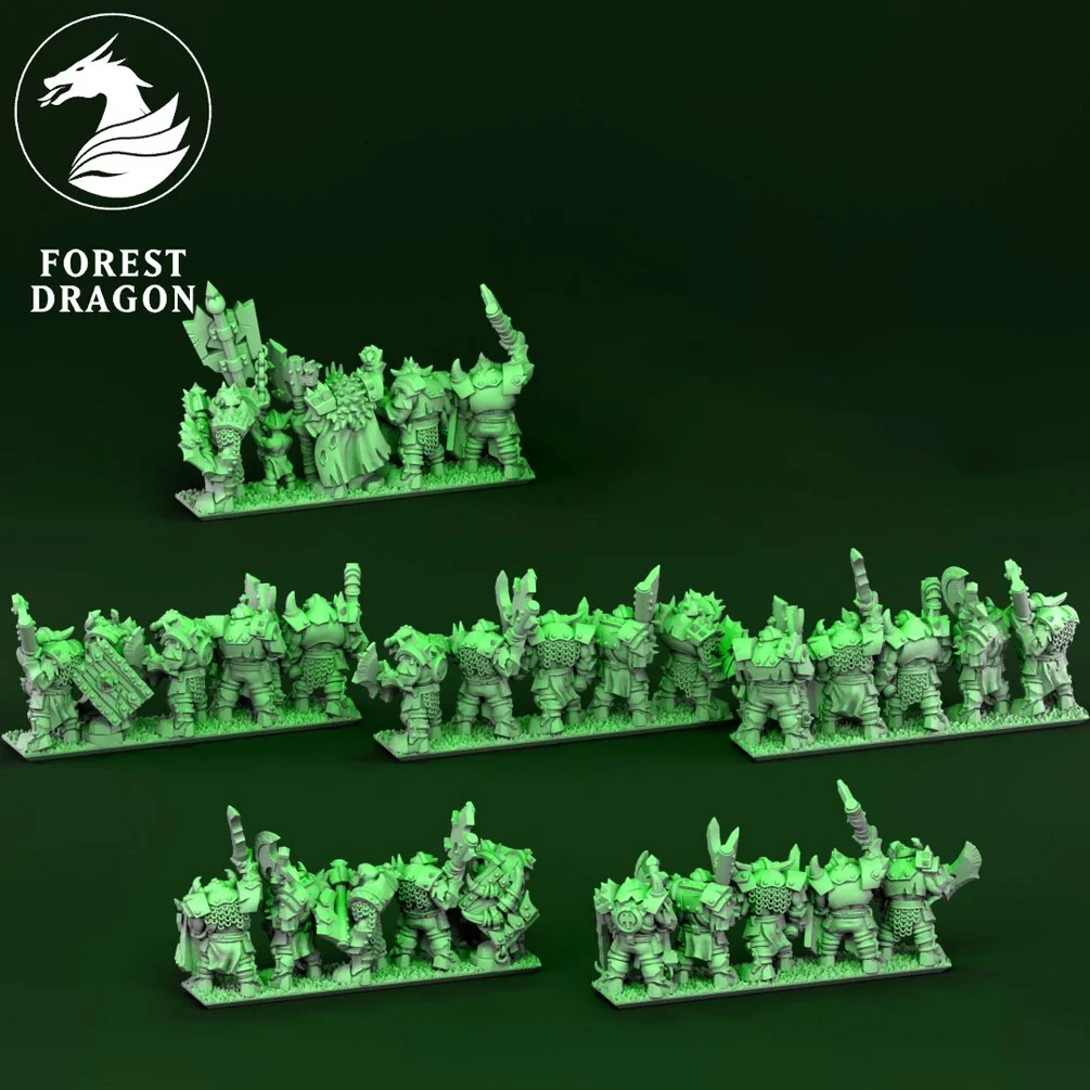 Schwere Ork Infanterie (6 Streifen) Schwere Ork Infanterie (6 Streifen)
